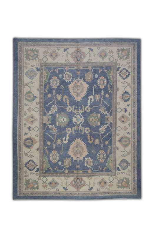 #5373 Turkish Oushak 9'3" x 11'4"