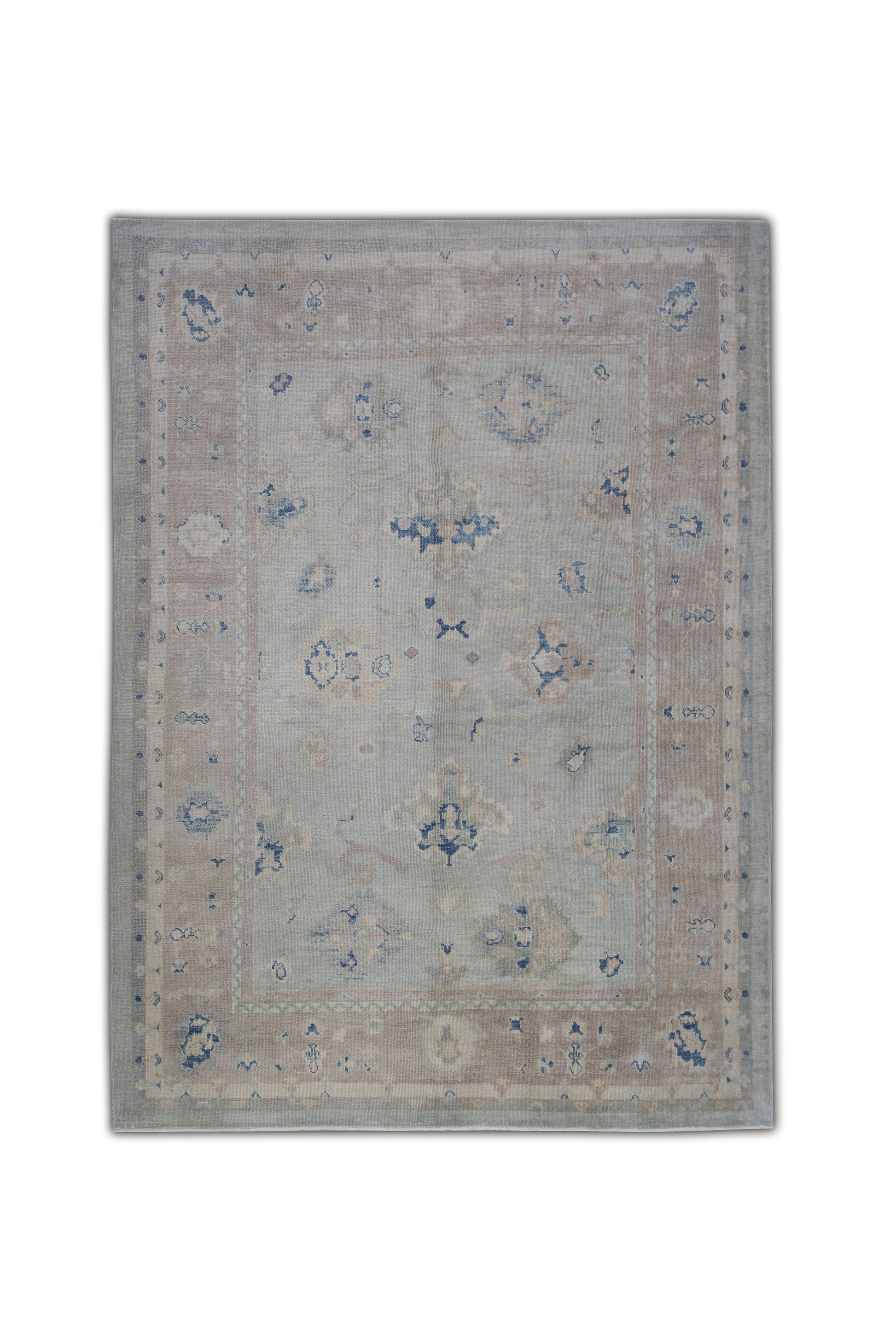 Turkish Oushak Rug 9'1" x 12'3" #5481