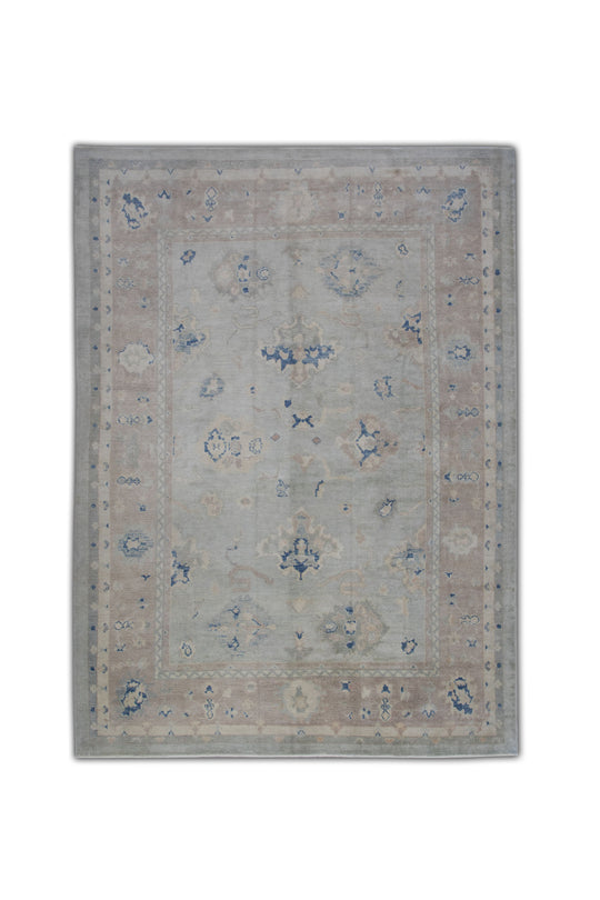 #5481 Turkish Oushak 9'1" x 12'3"