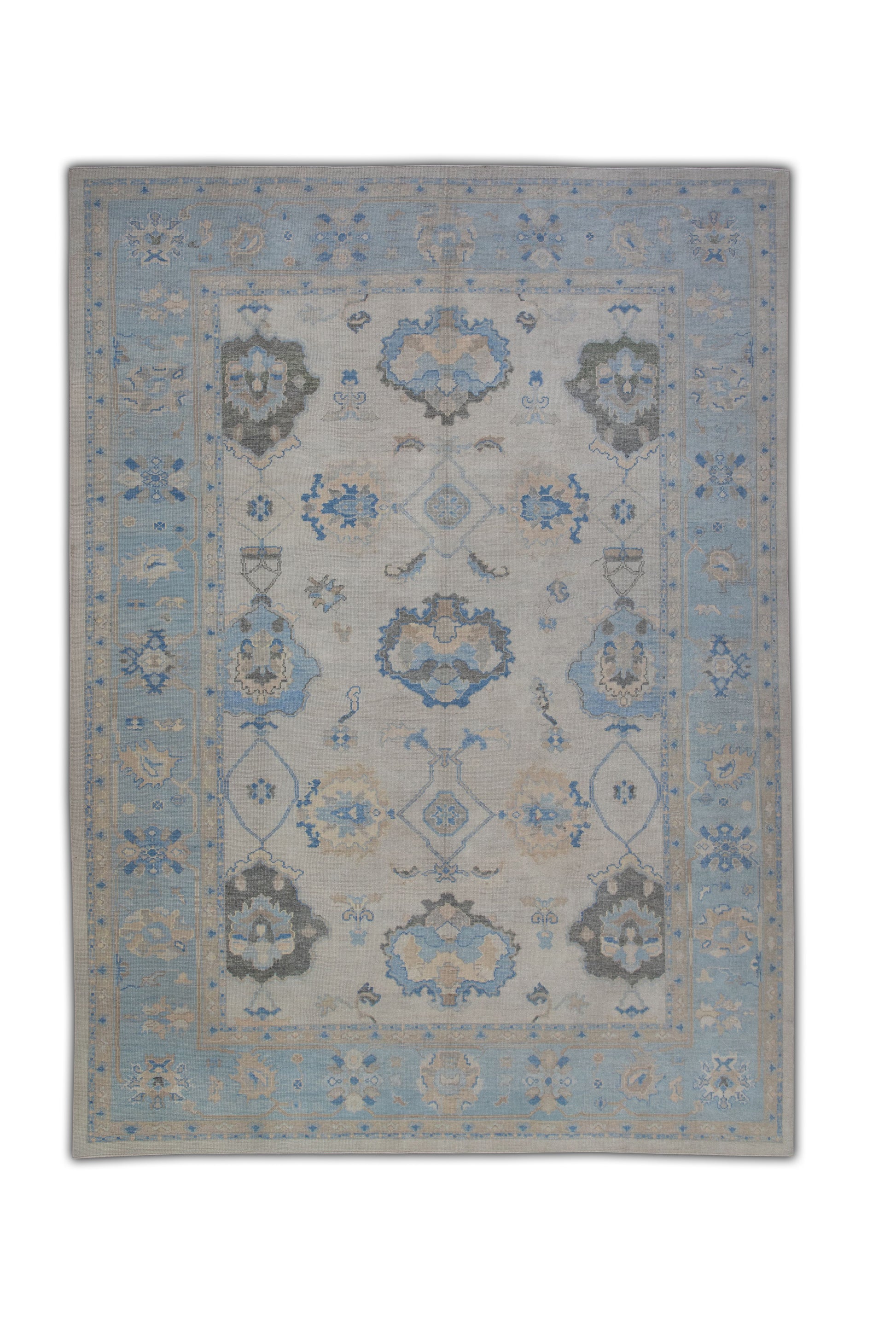 Turkish Oushak Rug 9'9" x 13'1" #5326