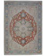Turkish Antique Look Oushak Rug 9'4" x 12'8"  #5019