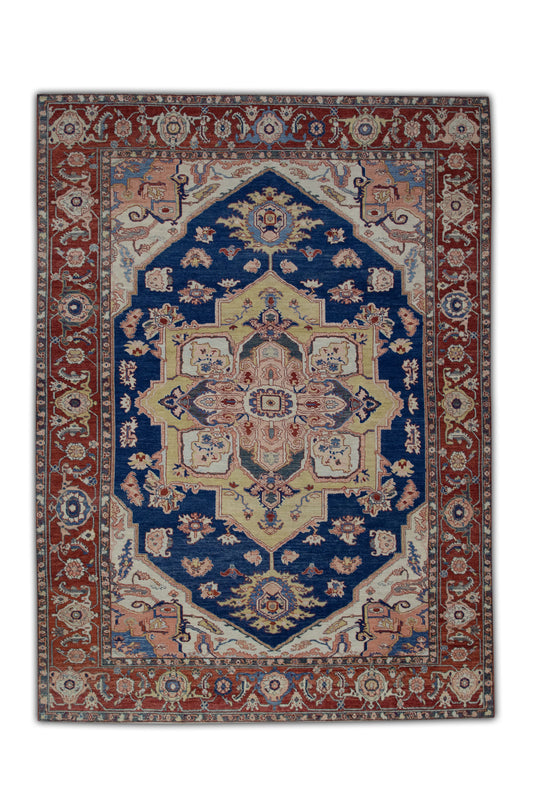 #5536 Turkish Antique Look Oushak 9'4" x 12'8"