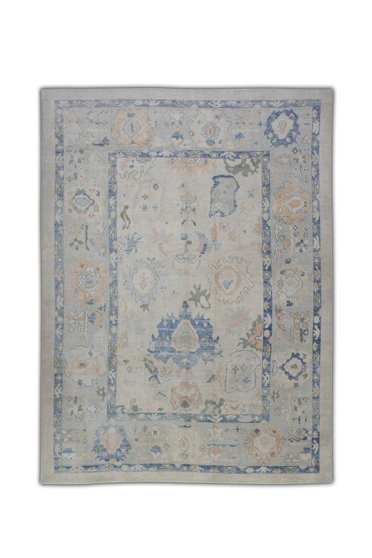 Turkish Oushak Rug 9'3" x 12'1" #5477