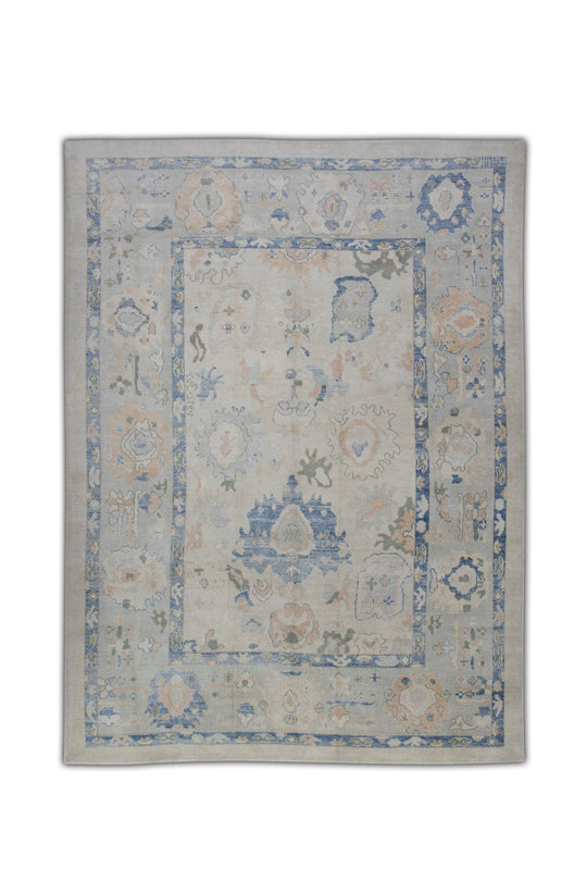 #5477 Turkish Oushak 9'3" x 12'1"
