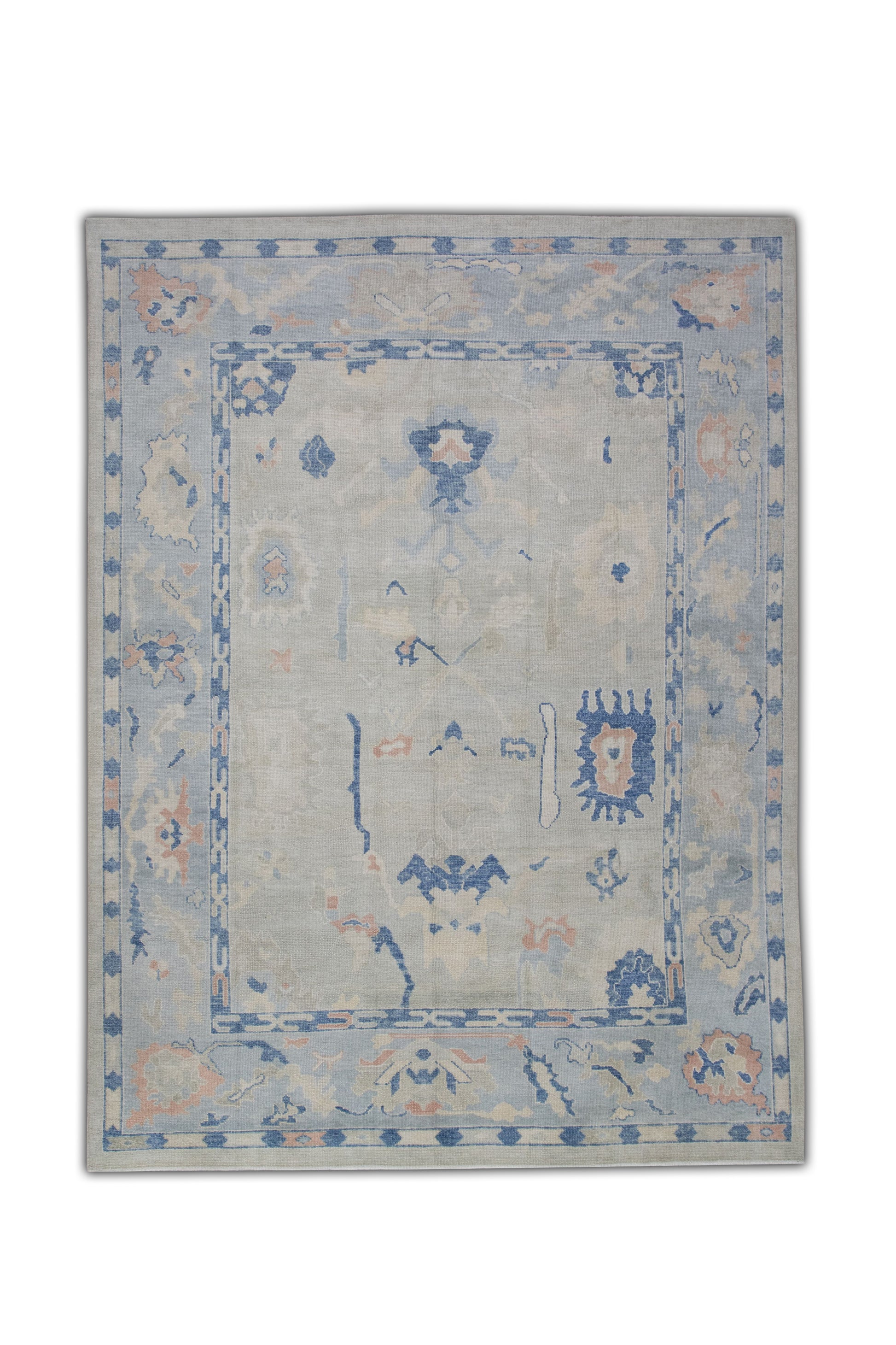 Turkish Oushak Rug 9'1" x 11'11" #5464