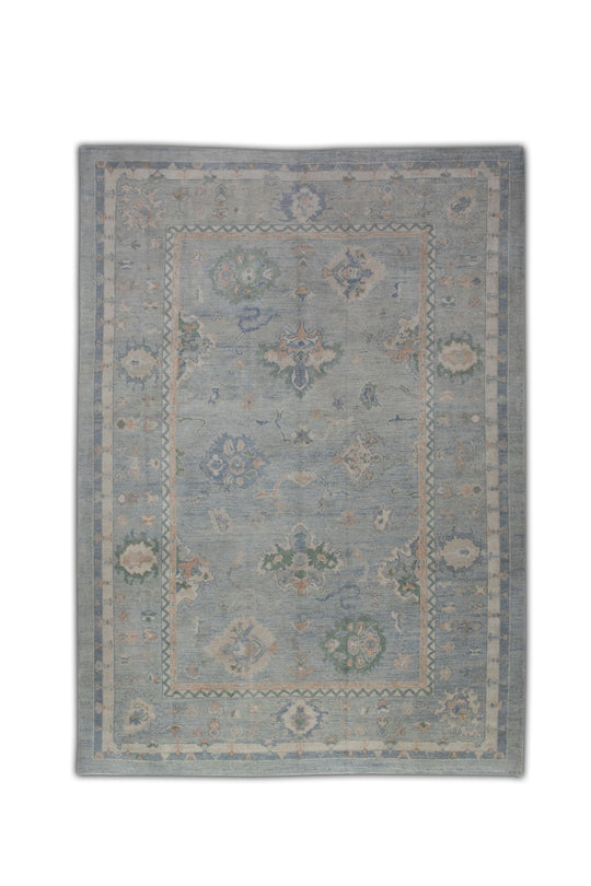 #5460 Turkish Oushak 9'1" x 12'4"