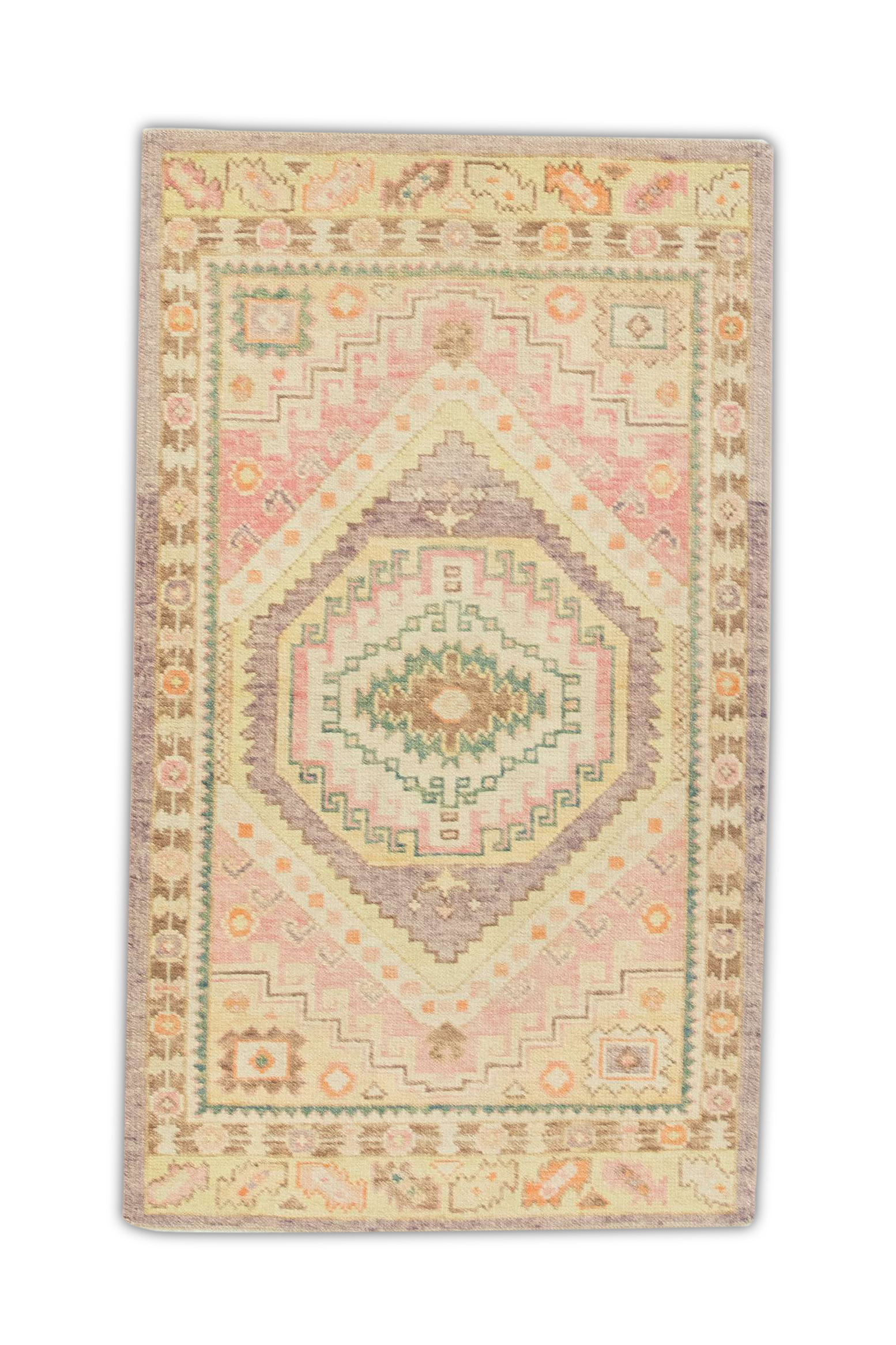 Turkish Oushak Rug 3'2" x 5'5" #1359