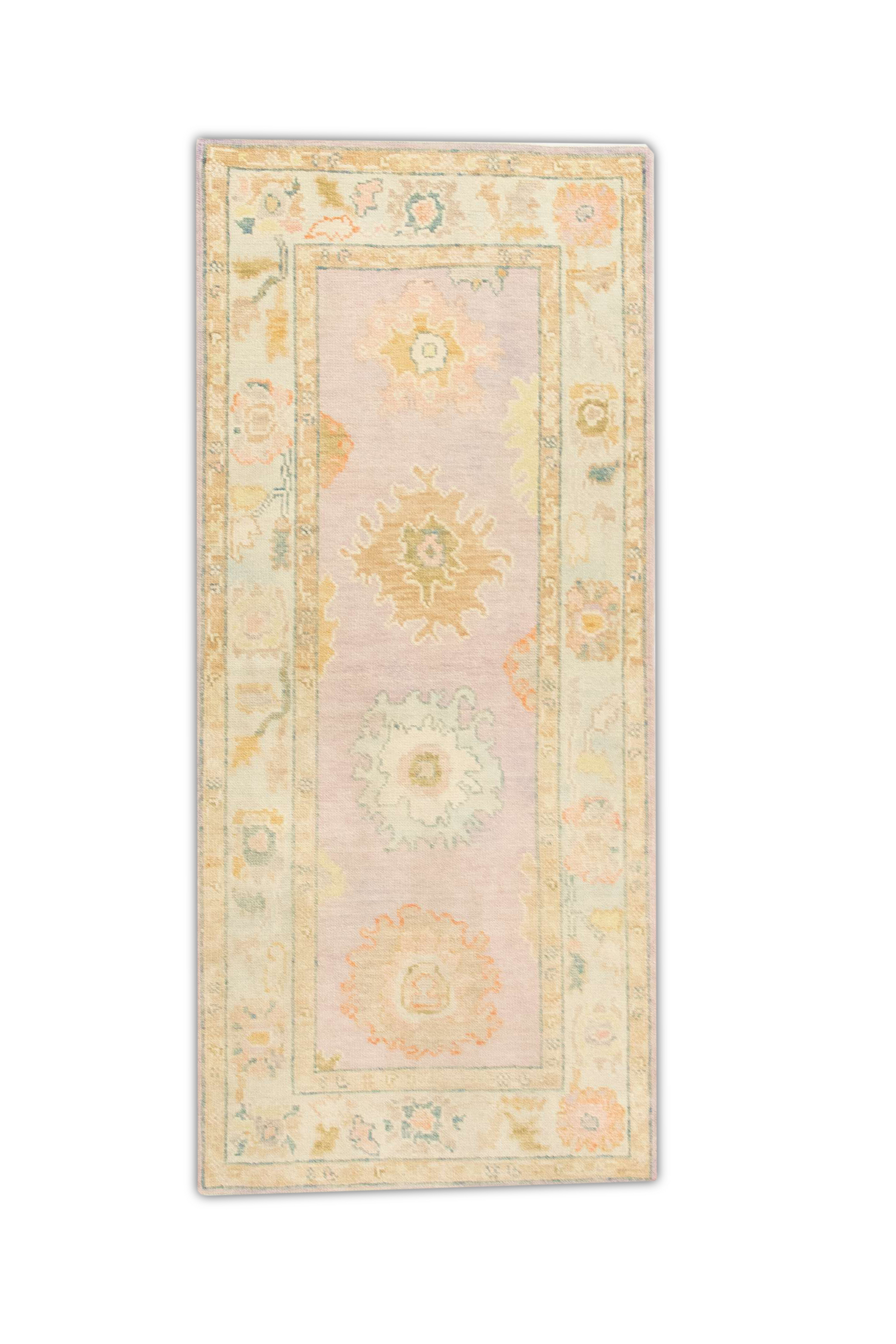 Turkish Oushak Rug 2'11" x 6'8" #1227