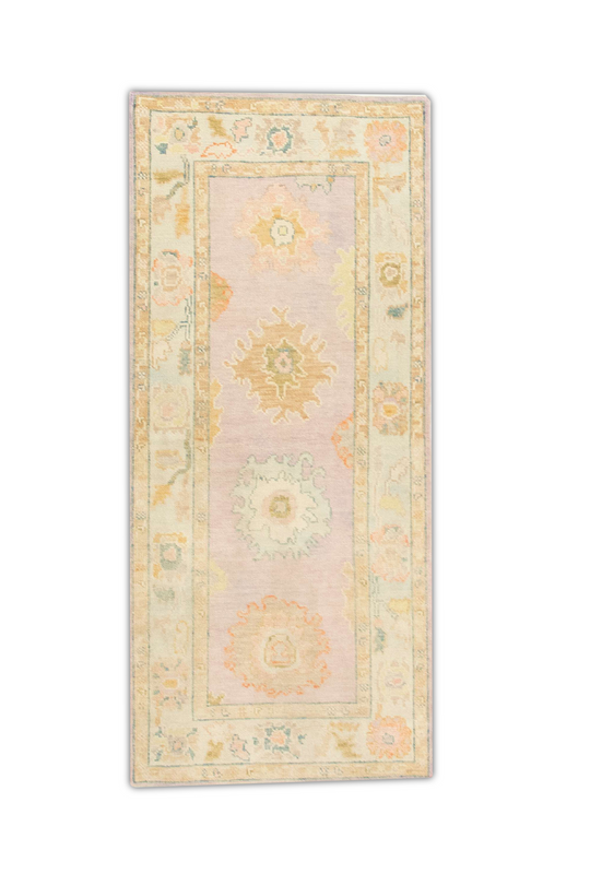 #1227 Turkish Oushak 2'11" x 6'8"