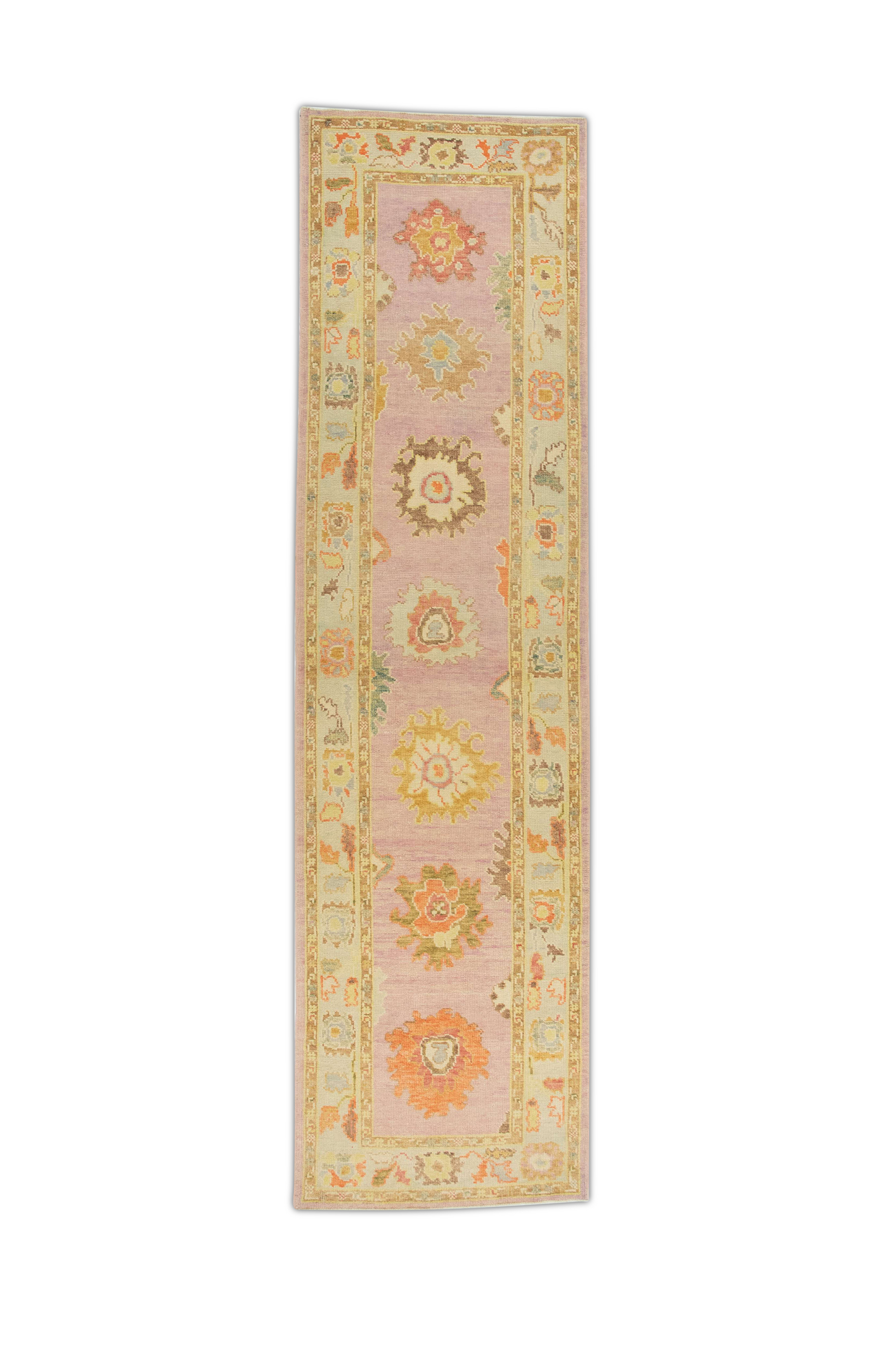 Turkish Oushak Rug 3'1" x 11'8" #1480