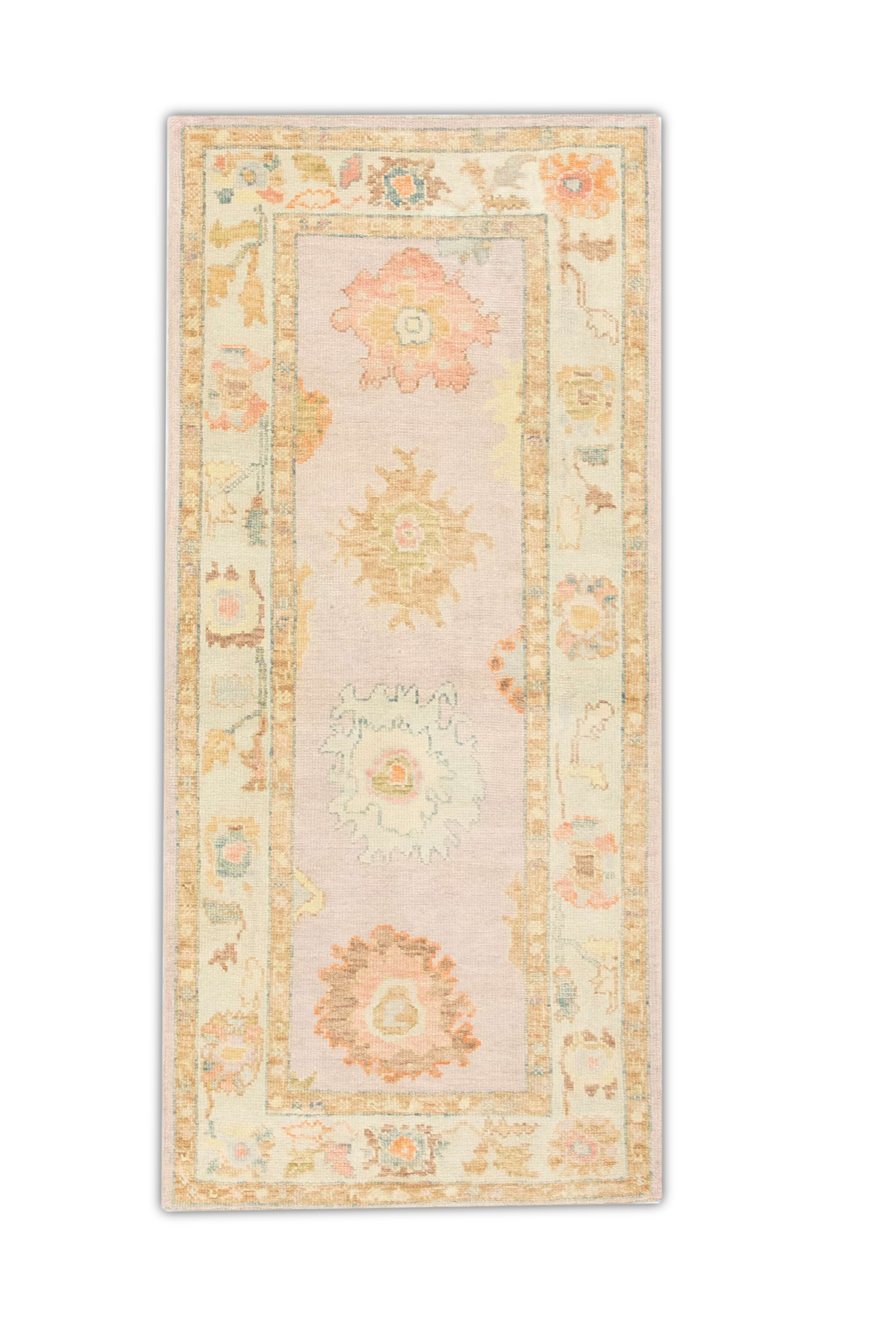 Turkish Oushak Rug 3' x 6'5" #1166