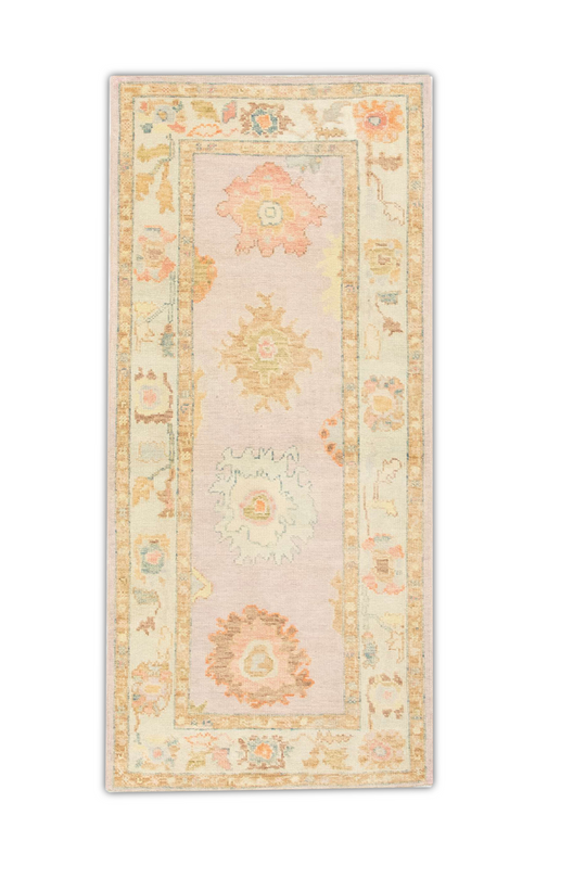 #1166 Turkish Oushak 3' x 6'5"