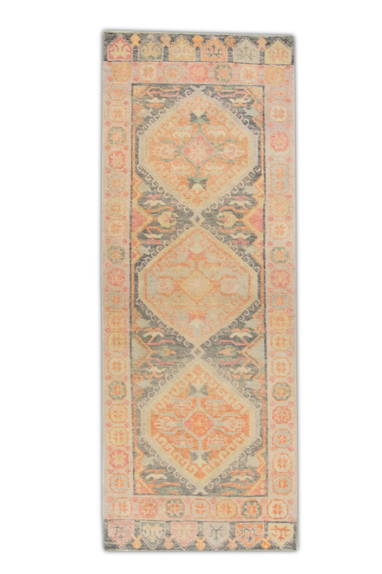 #1239 Turkish Oushak 2'11" x 7'11"