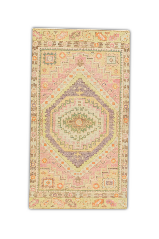 #807 Turkish Oushak 2'9" x 5'