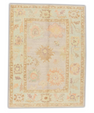 Turkish Oushak Rug 4'3" x 5'6" #1134