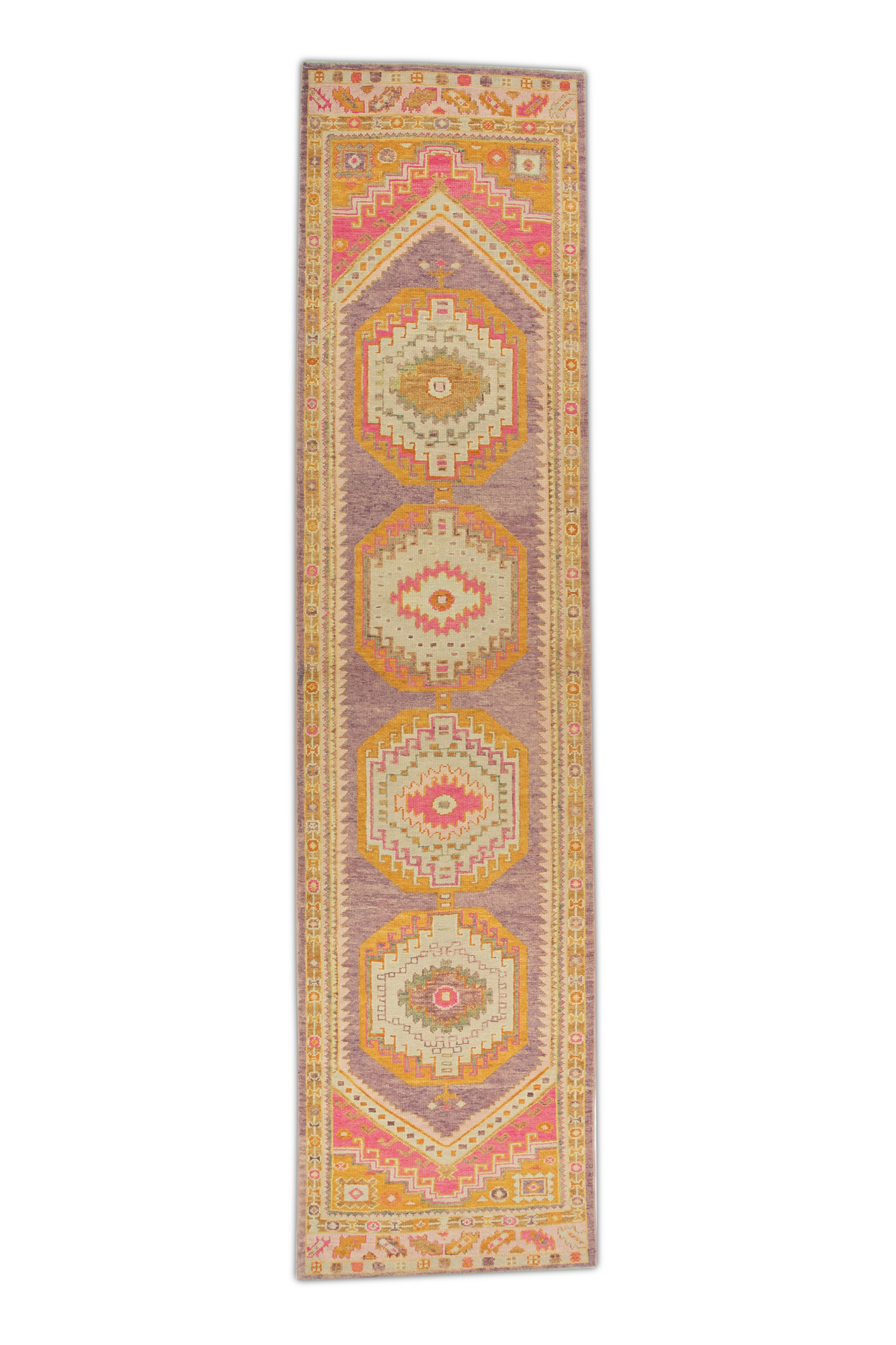 Turkish Oushak Rug 3'1" x 12'7" #633